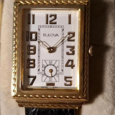 Men's Bulova T2 Wrist Watch Lot 11 Reta$195  Reserve - $75