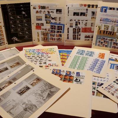 Collectible stamps Major League Baseball all stars Ted Williams and more lot 96 Reserve - $50
