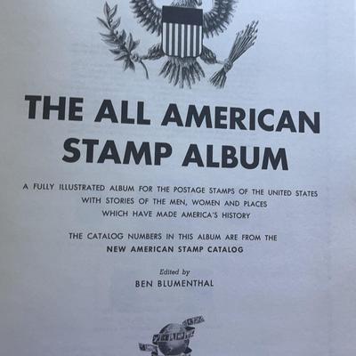 Collectable Stamps The All American Stamp Album