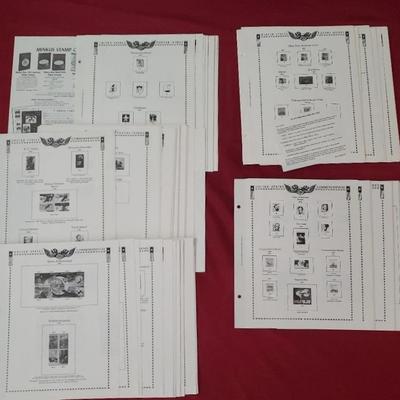Collectable Stamps And More - Page Blocks For Stamp Albums Lot 103