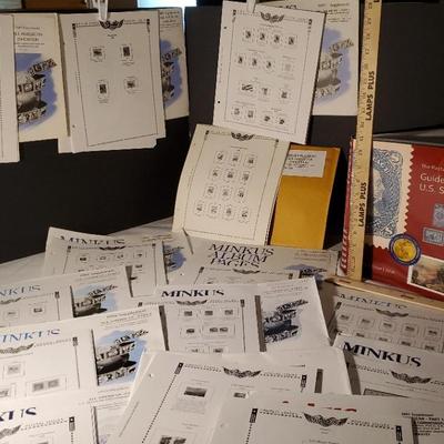 1988-2001 Minkus Album Pages For Stamps & The Postal Service 2016 Guide To U.S. Stamps
