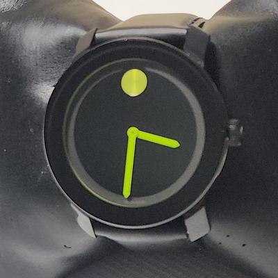 Movado Bold Men's Watch, Retail $800 Lot 23 - Reserve $300