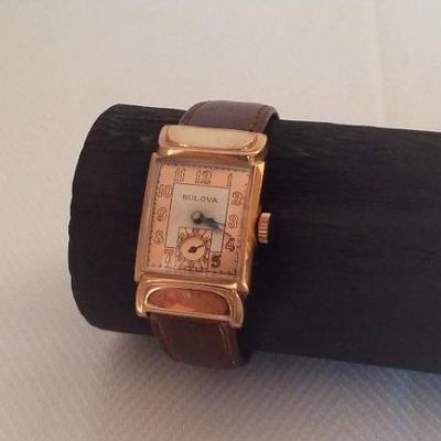 Ladies Bulova 1941 Director Vintage Watch 14k Gold Filled Lot 10 Retail $230 Reserve - $75