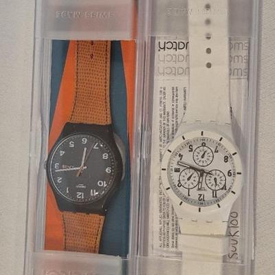 2 New Swatches In Box.  Retail $159 together.  LOT 24 Reserve - $75
