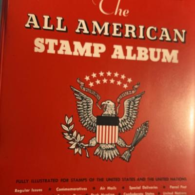 Collectable Stamps And More  American Album With Some Stamps and Leaf lots Of Stamps Lot 62