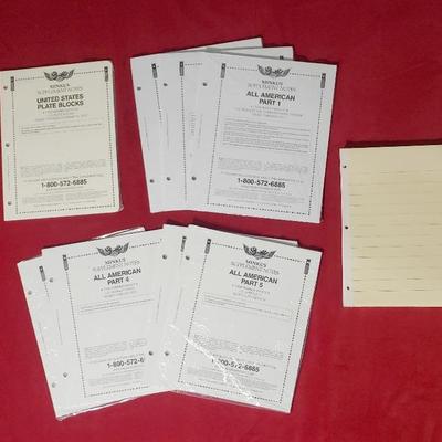 Minkus Supp. Notes; United States Plate Block #MSPB13; All American MAA-113-413-513 ... Lot 87