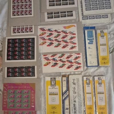 Forever Stamps Hot Wheels, Lunar New York, Alabama, US Airmail, Black Heritage Reserve - $100
