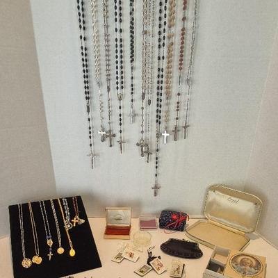 Vintage Religious Jewelry Collection Lot 19 Reserve - $75