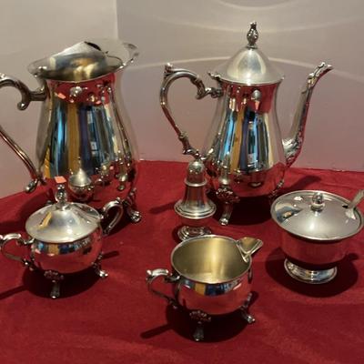 Silver Plated Tea Set 
