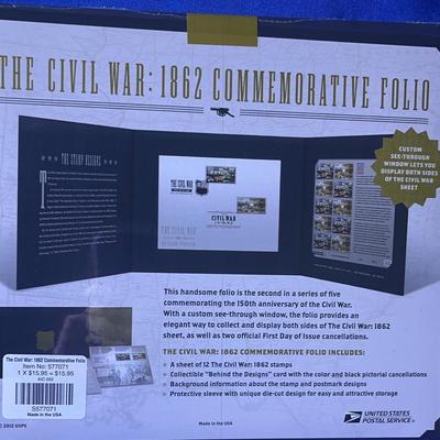 Collectable Stamps The Civil war 1861-1865 Lot 84 - Reserve $50