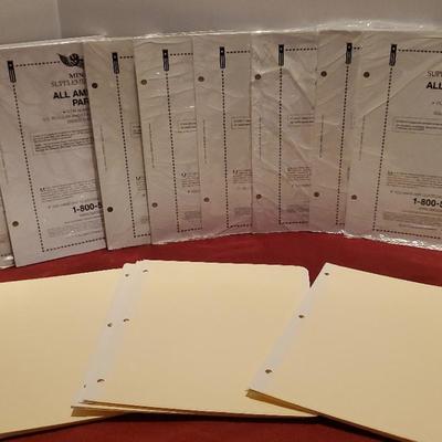 Minkus supplement notes All American m a a 109  409 411  509 511 110 510 lot 88