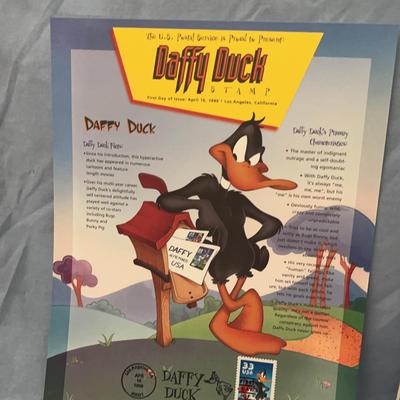Collectable Stamps and more Looney Tunes That's All Folks Lot 53  Reserve - $50