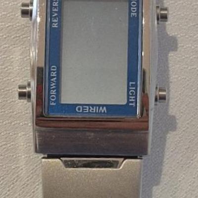 Electric Wired Watch.  Retail $119.  Lot29 - Reserve - $50