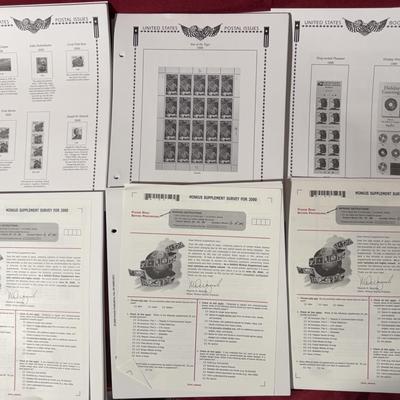 Collectable Stamps And More, Page Blocks For Stamps Album Lot#106