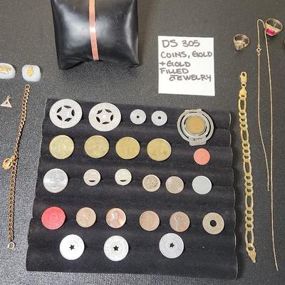 Coins, Gold And Gold Filled Jewelry - Reserve - $150