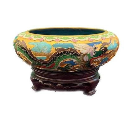 Sale Photo Thumbnail #52: Cloisonne Bowl