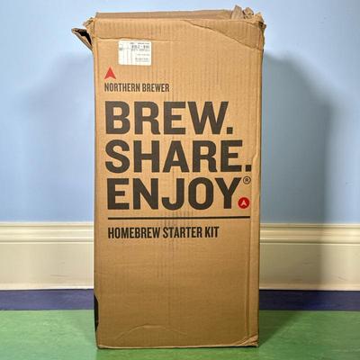 [NIB] Brewery Kit By Northern Brewery | Homebrew starter kit, including instructions, ingredients and parts. Dimensions: h. 27 x w. 14 x...