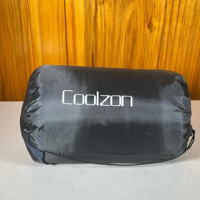 Coolzon Lightweight Backpacking Sleeping Bag | Waterproof and warm, all-season sleeping bag for camping. - h. 9 x l. 14 x d. 7.4 in (in...