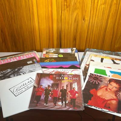 (20pc) Records Including Sheena Easton, Genesis And More | Vinyl record albums including Paula Abdul, Stacy Q, Book of Love, and Expose...