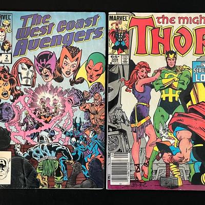 The Mighty Thor and The West Coast Avengers