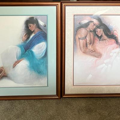 Framed Ozz Franca Signed and Numbered Prints