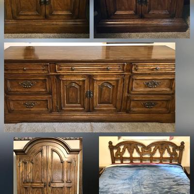 Drexel Bedroom Set (Mattress is Not Included)