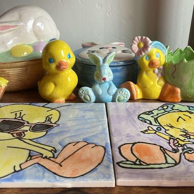 Ceramic Collection Bunnies & Ducks #1
