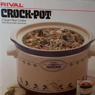 NIB Rival 5qt Crock-Pot