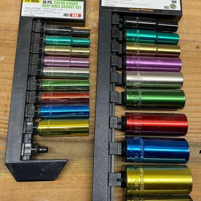 Pittsburgh Pro Deep Wall Socket sets 