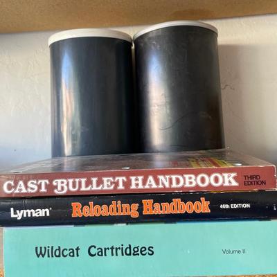 Large Containers For Gun Powder & Books