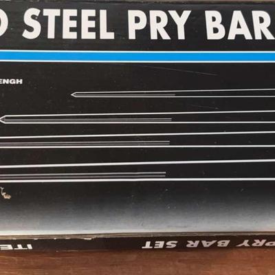 Four Piece Sound Steel Pry Bar Set