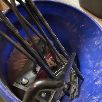 Garage Mystery Lot & Blue Bucket
