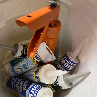Failing And More Items & White Bucket