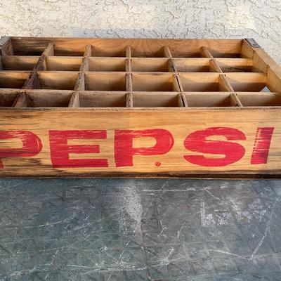 Vintage 24 Pepsi Bottle Crate