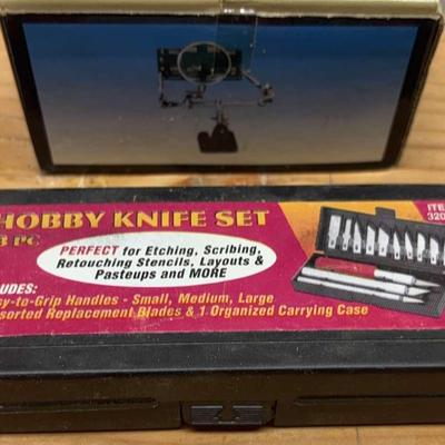 Magnifier And Hobby Knife