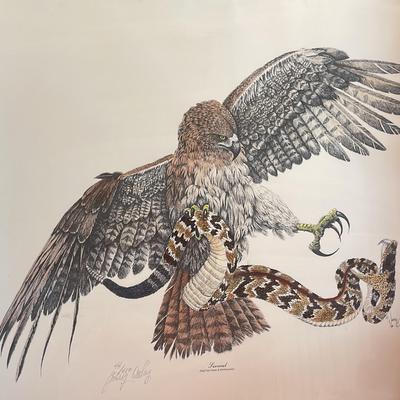 Signed By Artist Jerry Oxley Survival