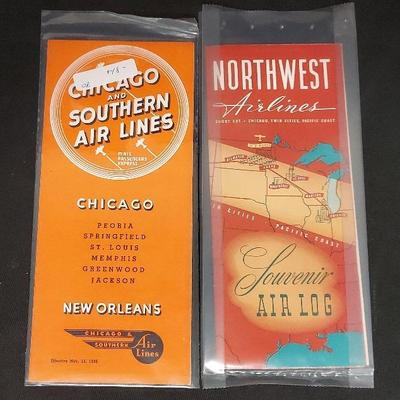 COLLECTIBLE AIRLINE TIMETABLES FROM THE 1930s