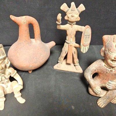 PRIMITIVE STONE ART FIGURINES