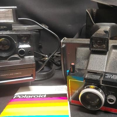 POLAROID AND SONAR ONE-STEP CAMERAS
