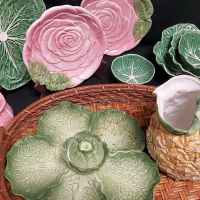BOLD SUMMER BORDALLO DISHES AND MORE