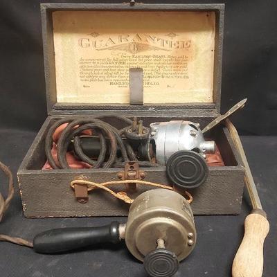 VINTAGE HAMILTON-BEACH AND STAR BODY-VIBRATING MACHINES