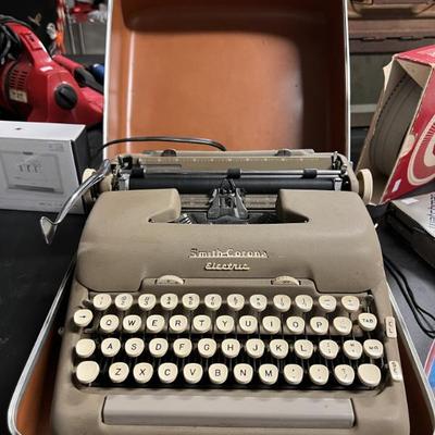 Vintage Smith-Corona electric typewriter