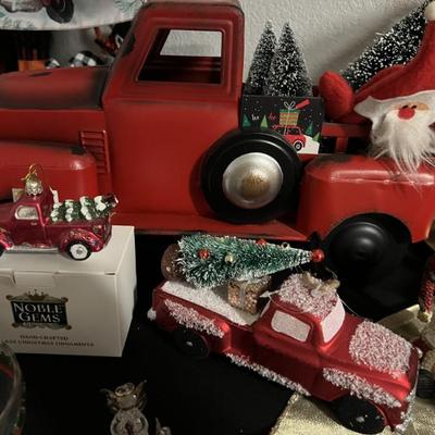 Assorted holiday decor