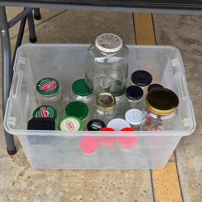 Glass jars