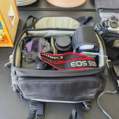 Canon EOS 50D digital camera and accessories