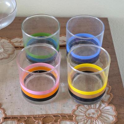 Vintage Pierre Cardin bar glasses