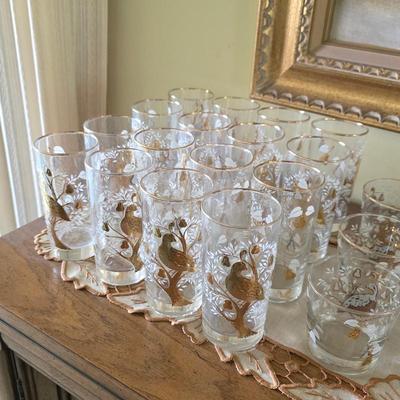 Vintage Libbey Crown Collection glasses