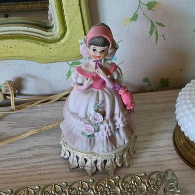 Vintage ceramic lamp