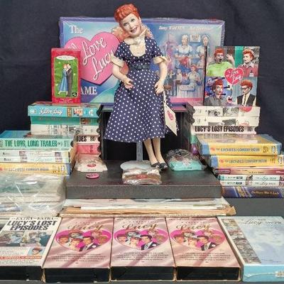 Lucille Ball Memorabilia Collection #2: 17" Porcelain Doll & More
