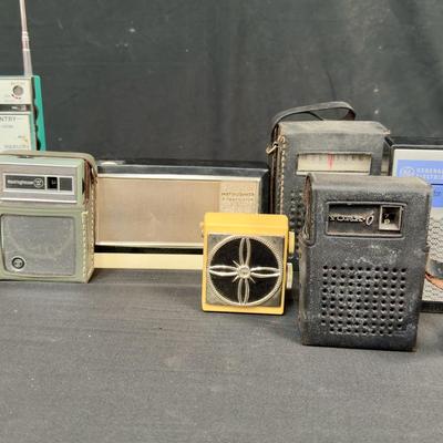 Vintage General Electric Radio, Ross Seven Transistor, York6 Radio + more! 